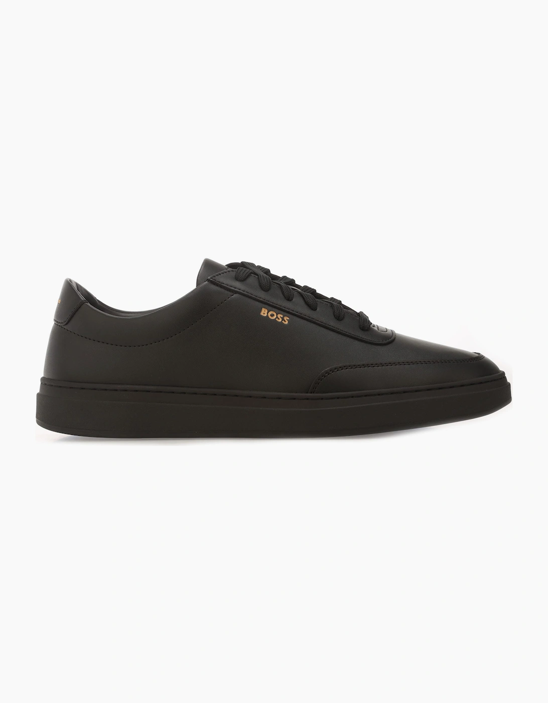 Hugo Boss Men's Kieran Tennis Trainers - Black - Size: 12