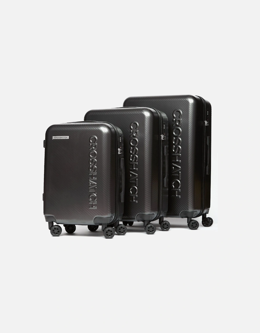 Escapade Embossed Suitcase Set of 3, 7 of 6