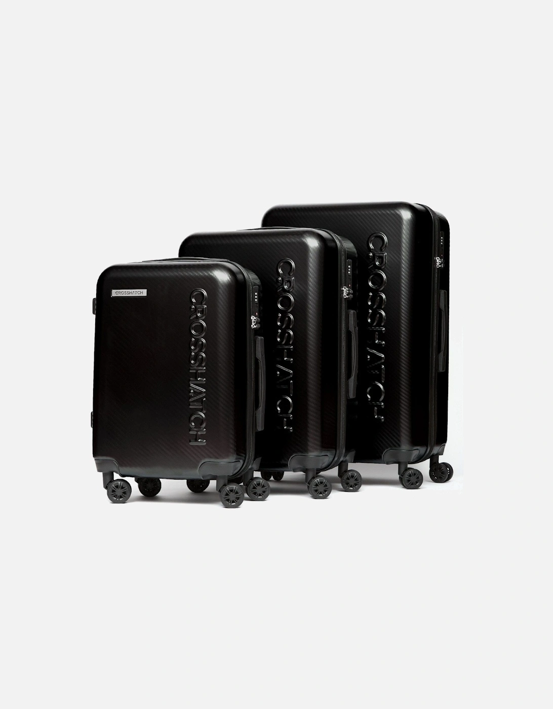 Escapade Embossed Suitcase Set of 3, 7 of 6