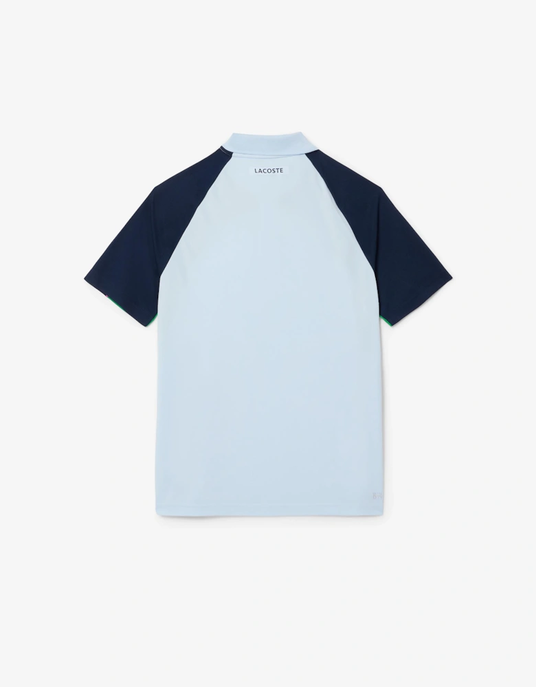 Ultra Dry Colour Block Tennis Polo Shirt