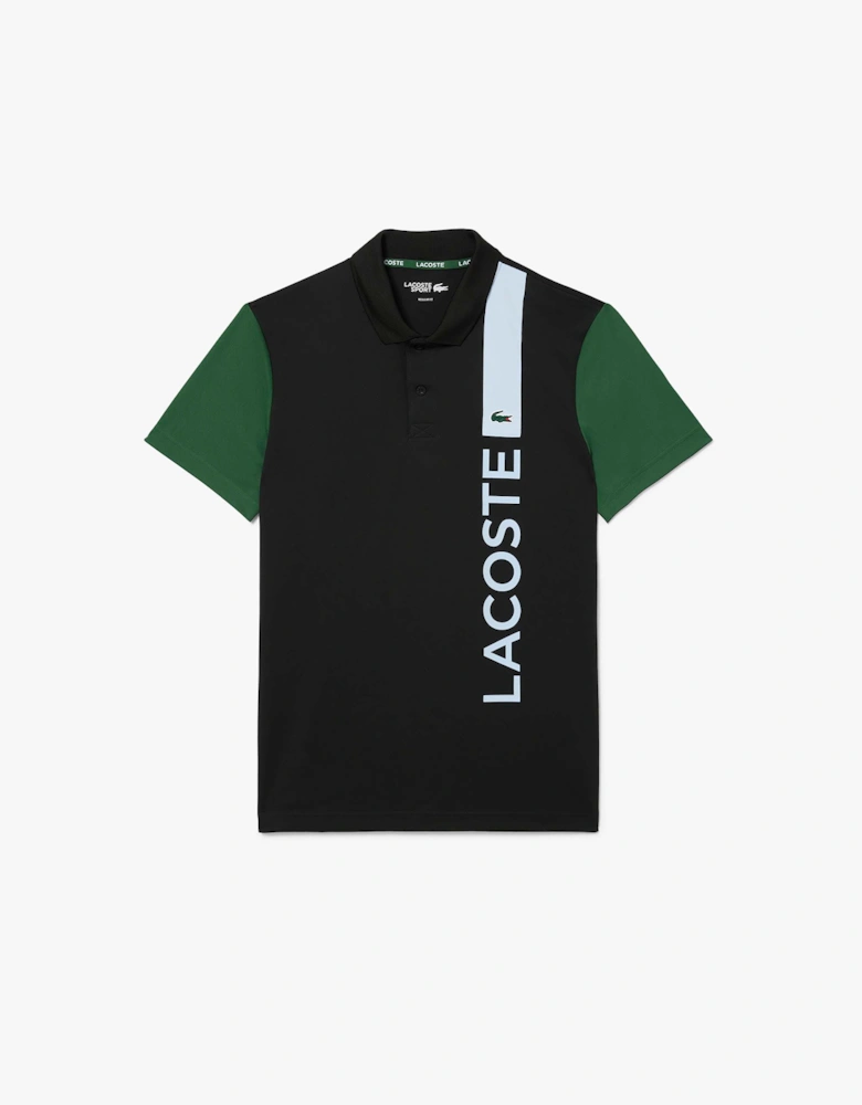Ultra Dry Print Branding Tennis Polo Shirt