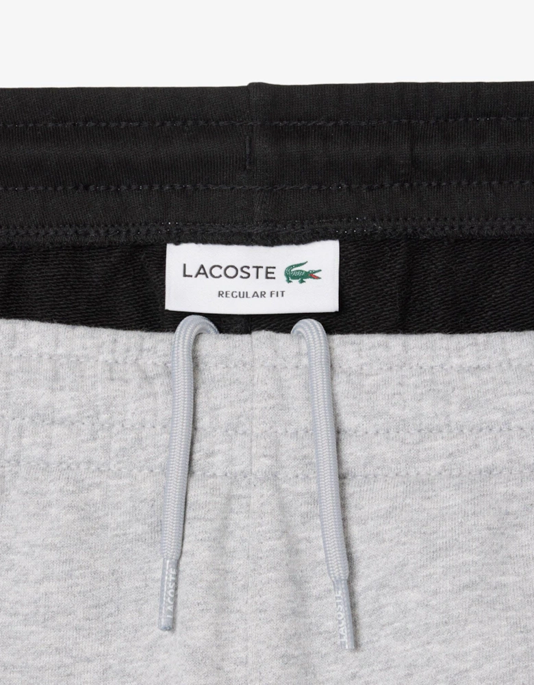 Cotton Fleece Colour Block Shorts