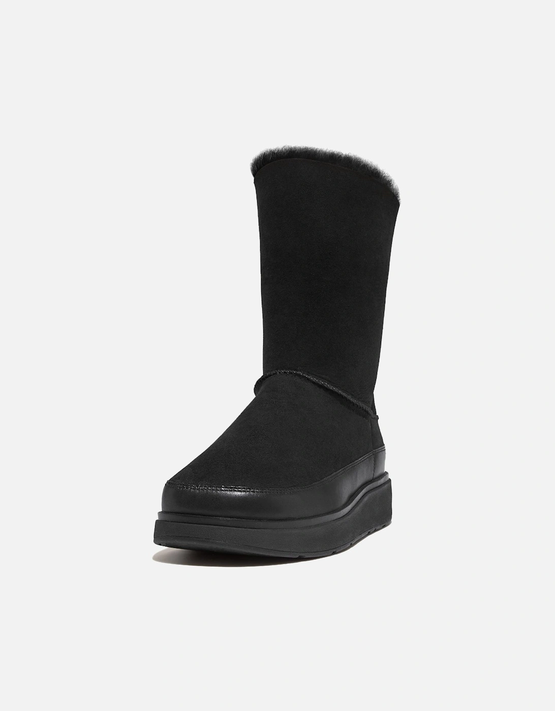 Gen-ff Short Duble Faced Shearling Boots