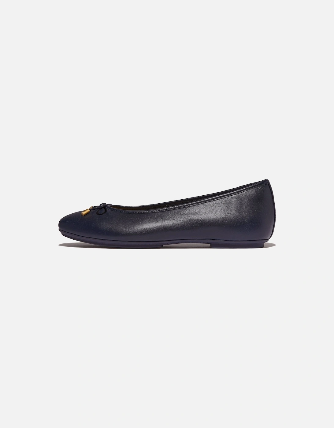 Delicato Bow Soft Leather Slippers, 7 of 6