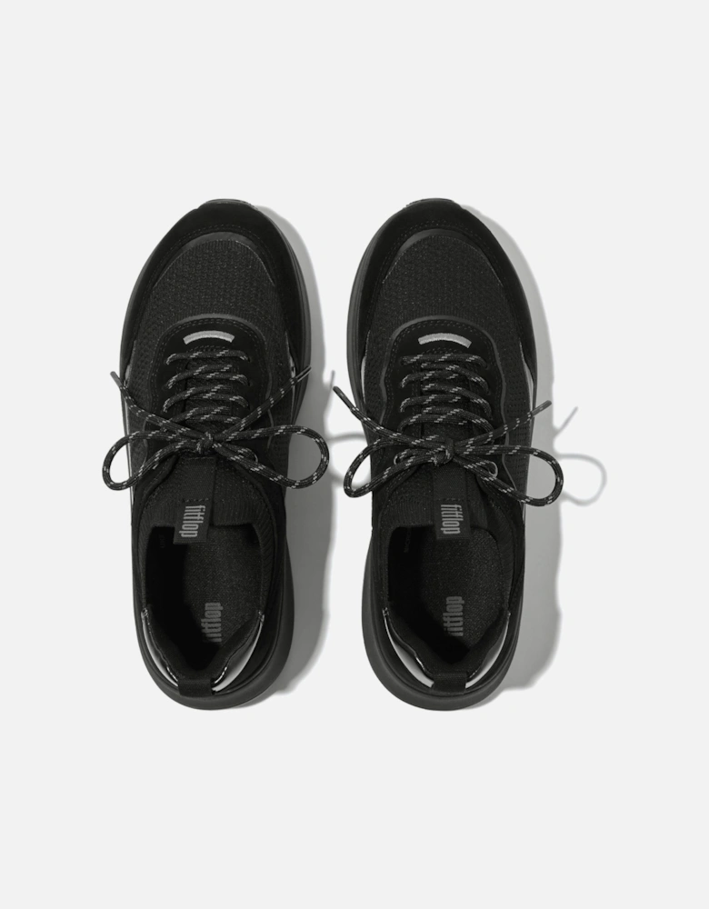 F-Mode FlatForm Slip on Laced Trainers