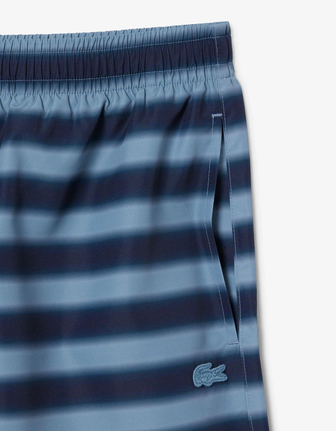 Striped Swim Trunks