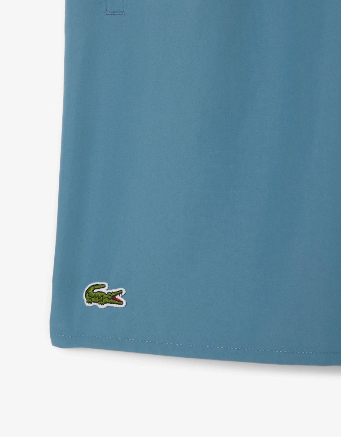 Mid-Length Monochrome Swim Trunks