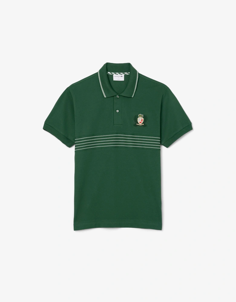 Classic-Fit L.12.12 Embroidered Shield Polo Shirt