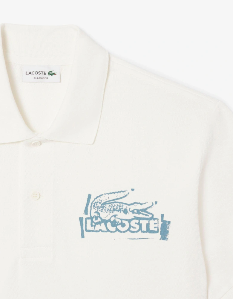 Classic Fit Printed L.12.12 Polo Shirt