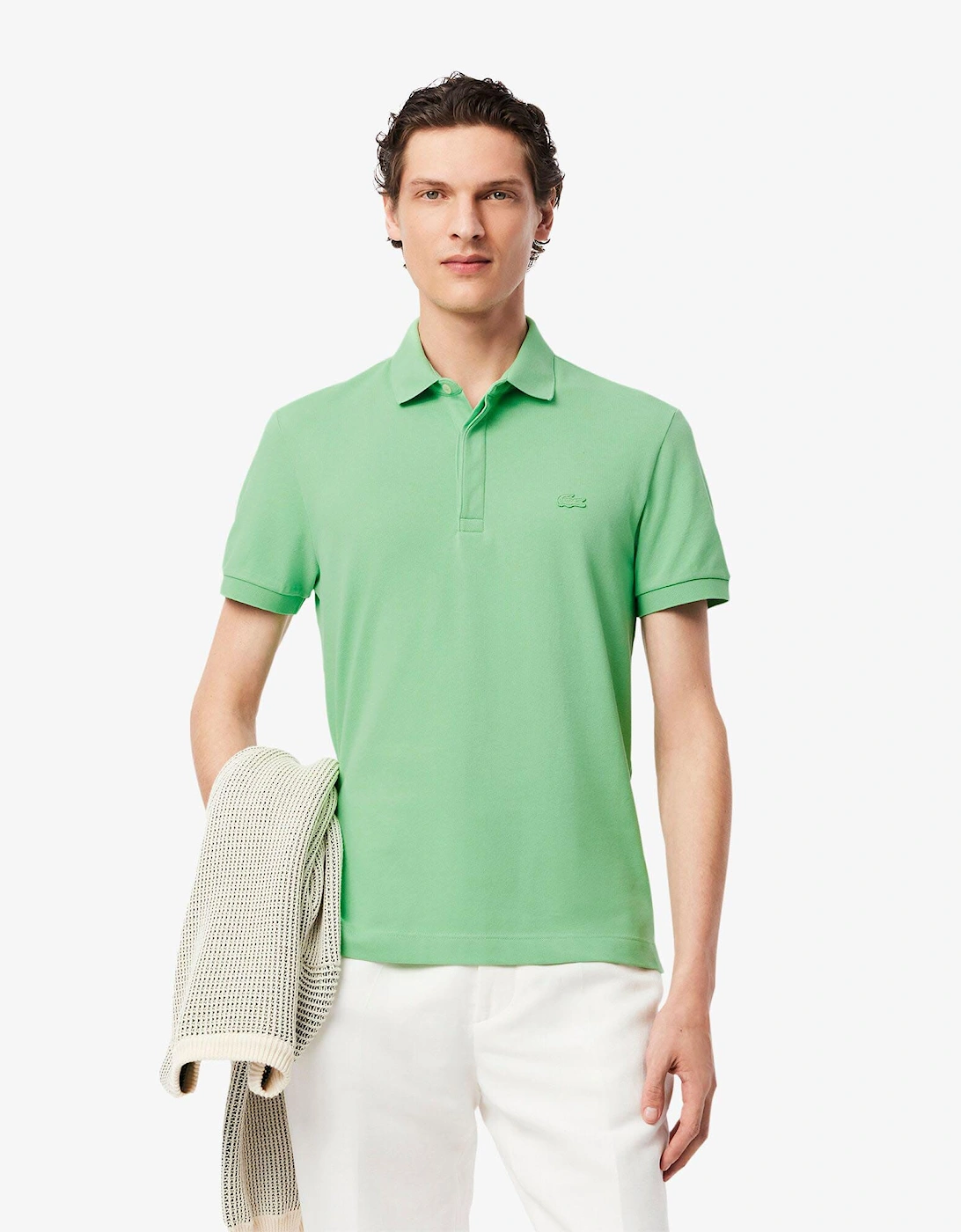 Regular Fit Paris Stretch Piqué Polo Shirt