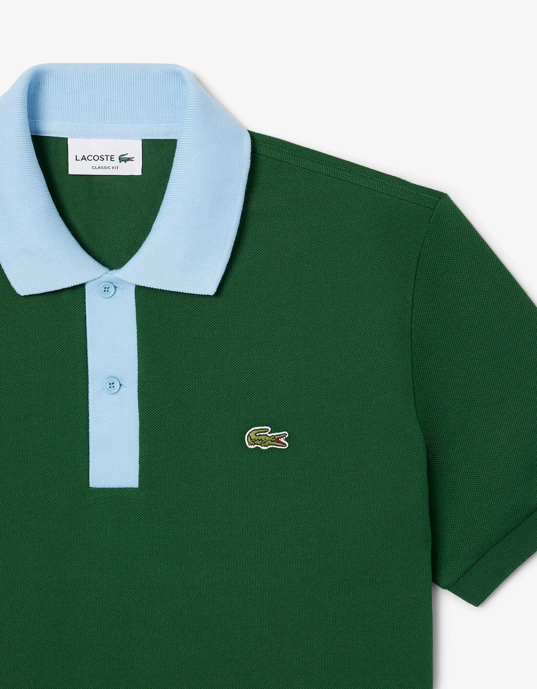 Contrast Collar L.12.12 Polo Shirt