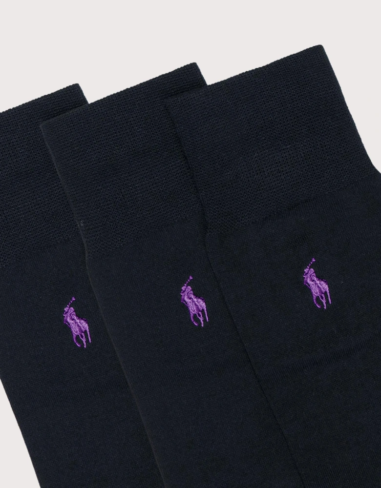 3 Pack Trouser Socks