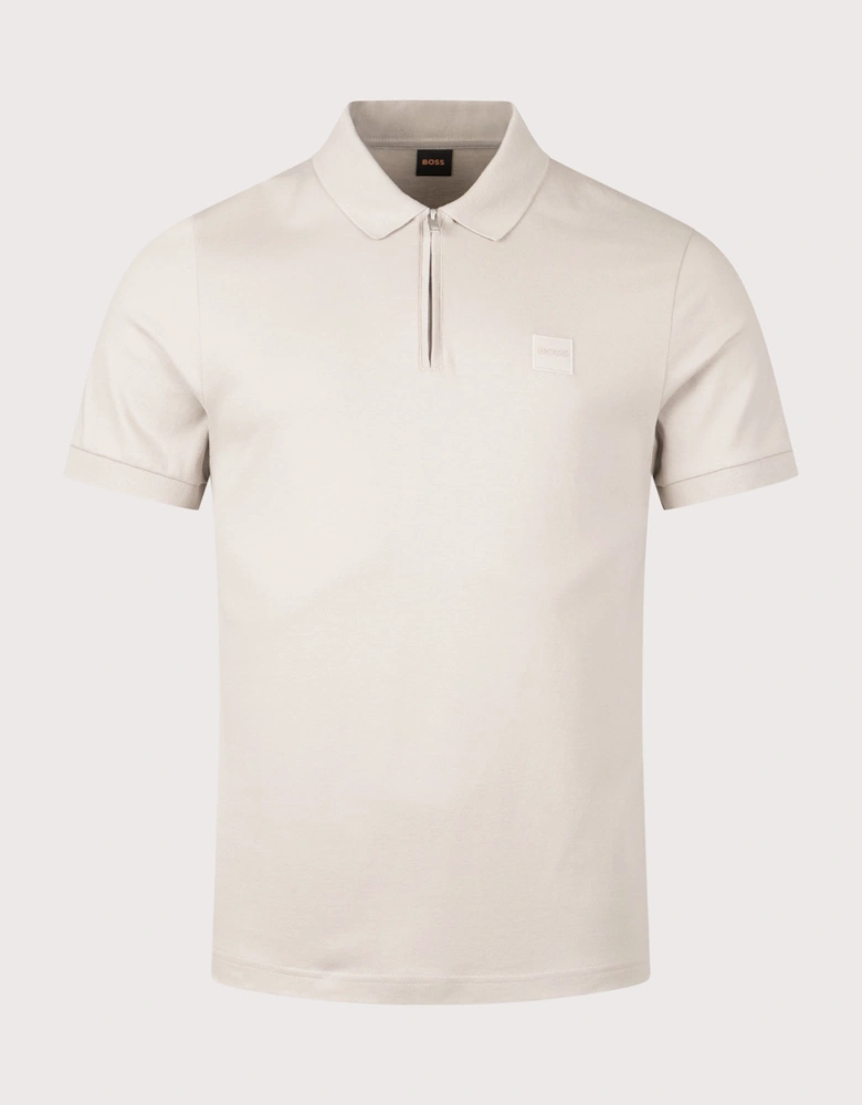 Slim Fit Passerzip Polo Shirt