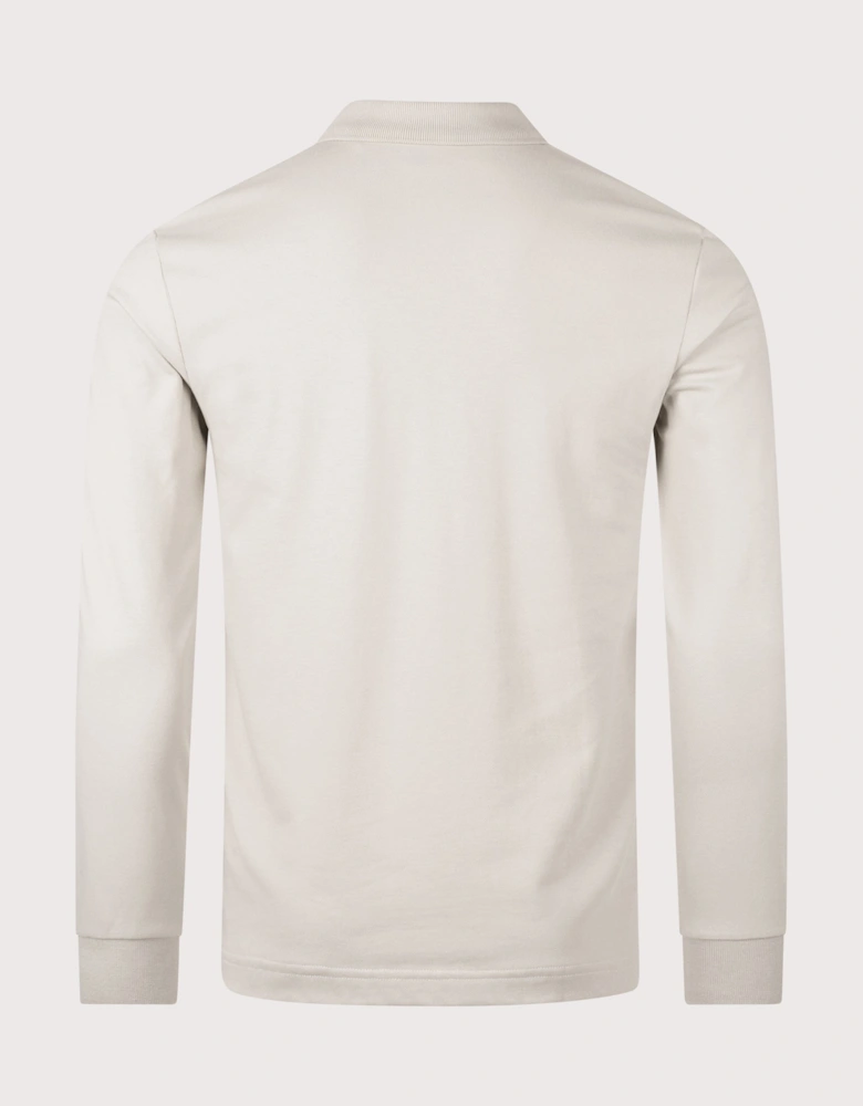 Slim Fit Passerby Long Sleeve Polo Shirt