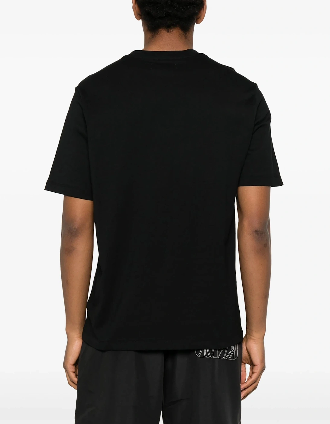 Logo Print T-Shirt in Black
