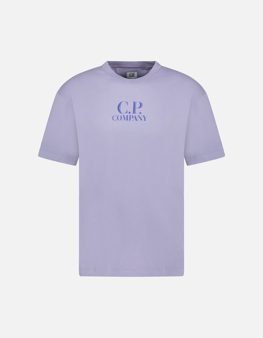 30/1 Jersey Logo T-Shirt Lavender Violet, 6 of 5