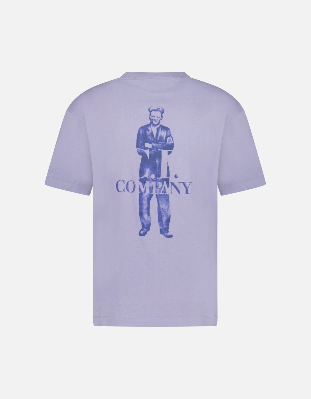30/1 Jersey Logo T-Shirt Lavender Violet