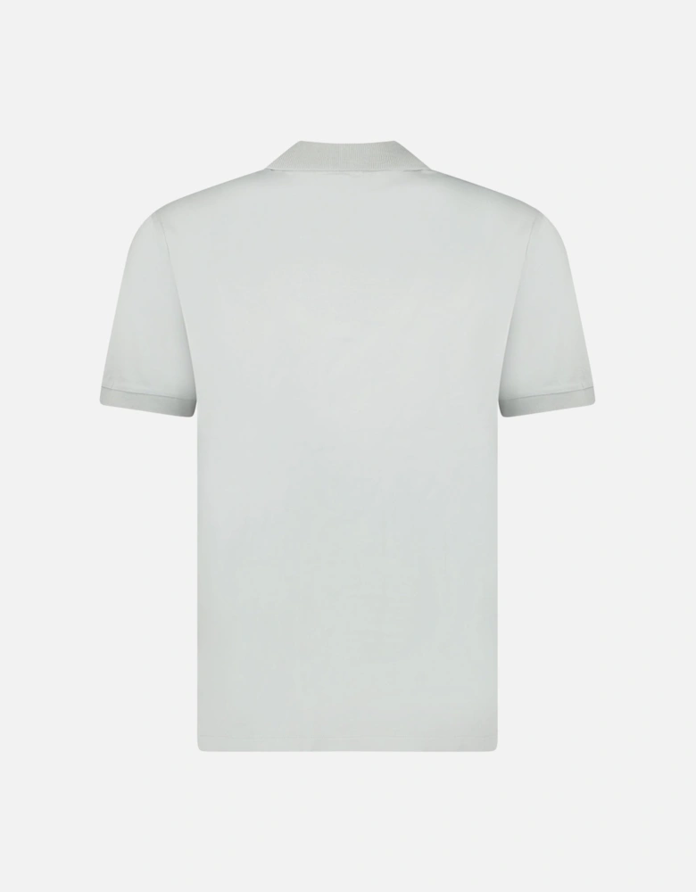 70/2 Mercerized Polo Shirt in Blue Fox