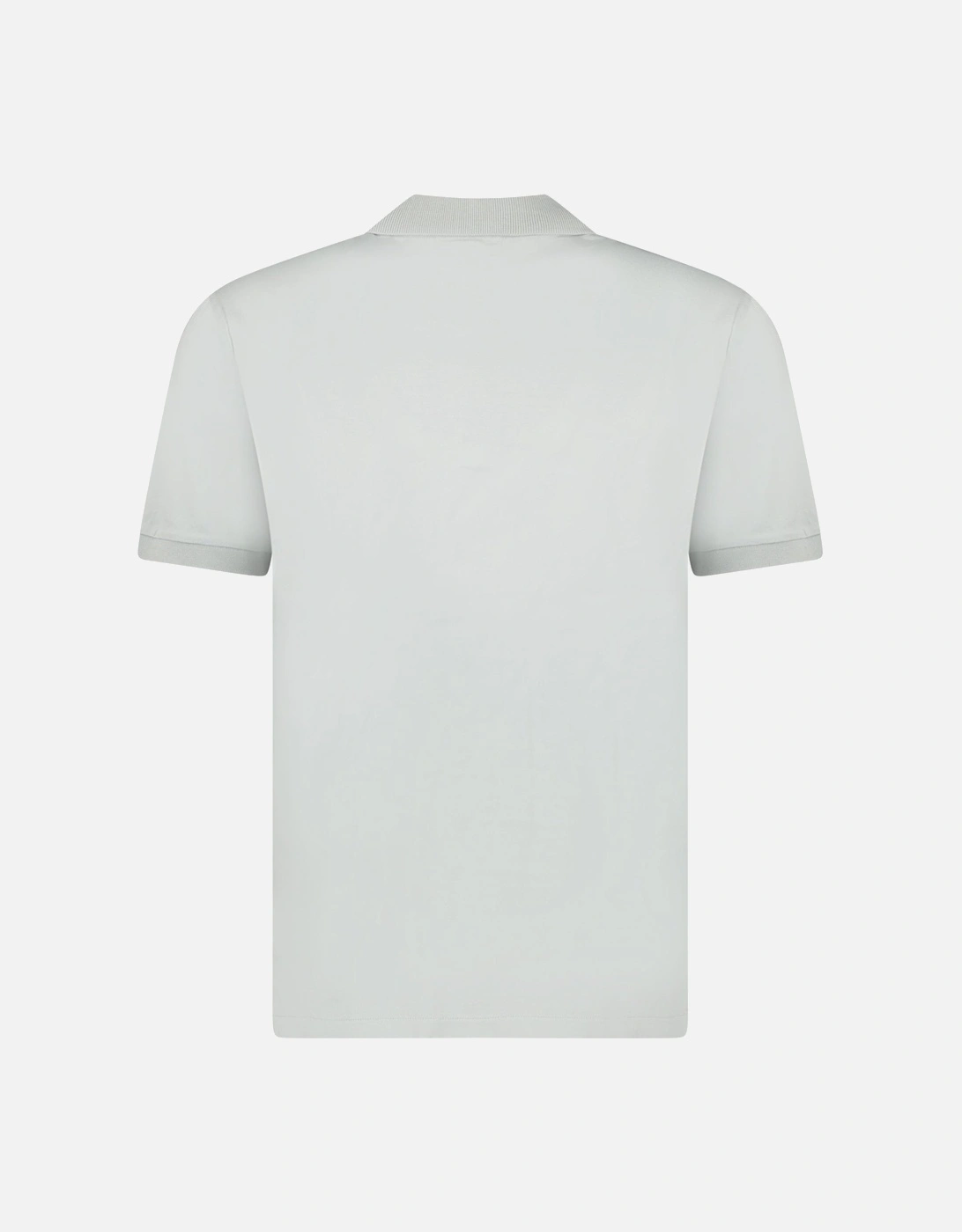 70/2 Mercerized Polo Shirt in Blue Fox