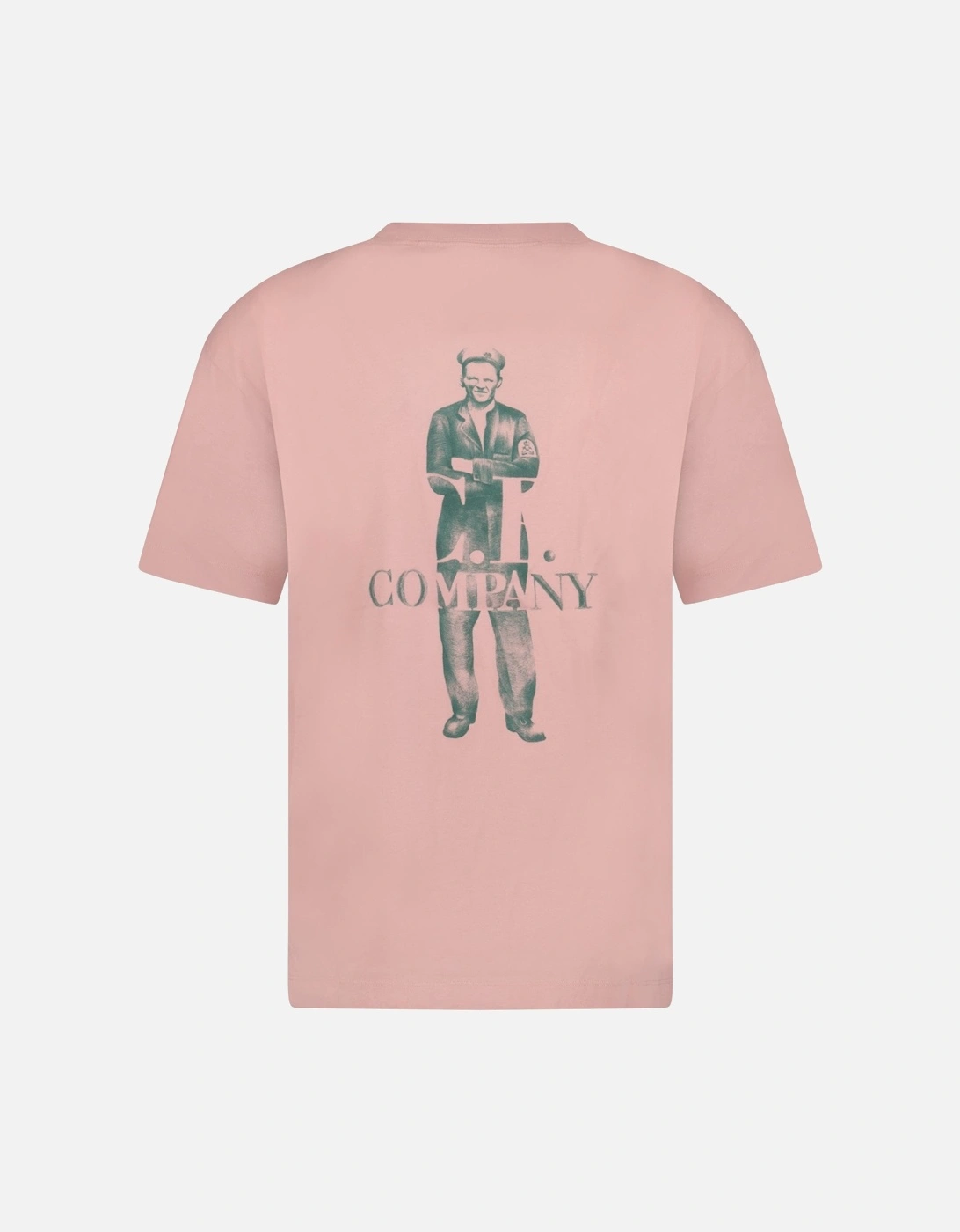 30/1 Jersey Logo T-Shirt Misty Rose