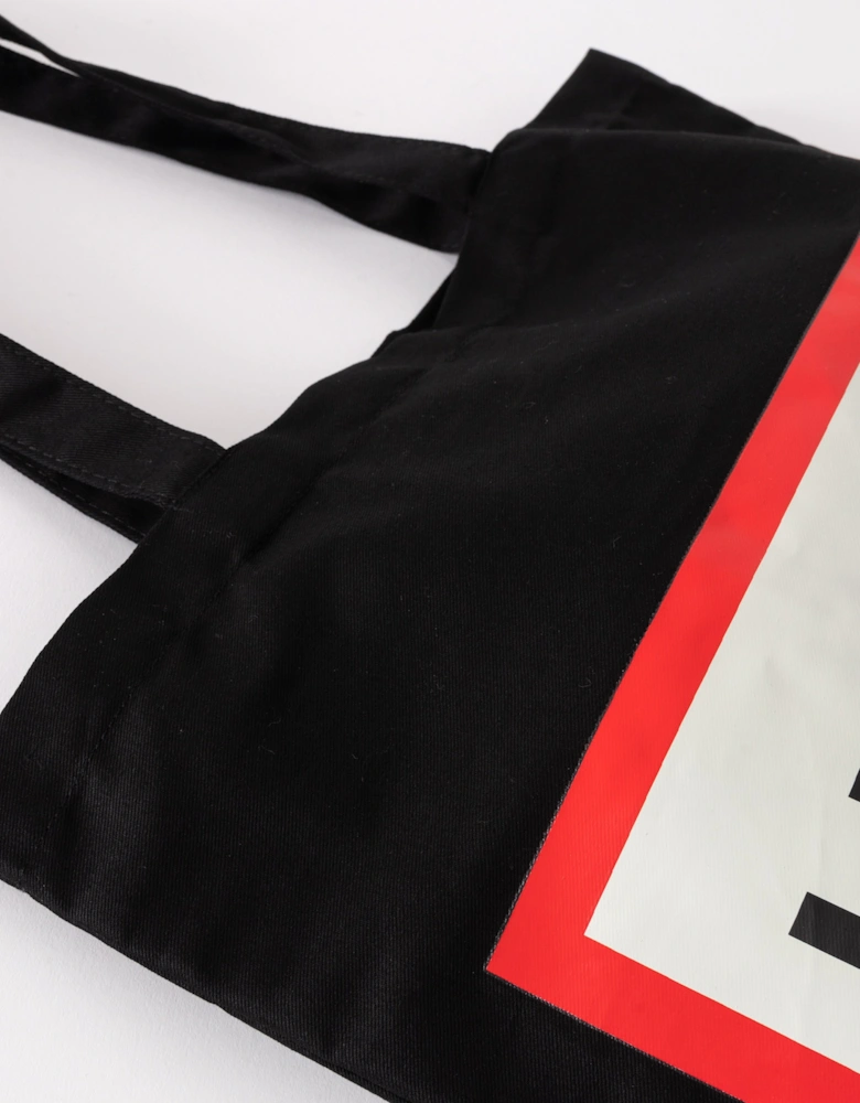 Mclaine Cotton Shopper Tote - Black