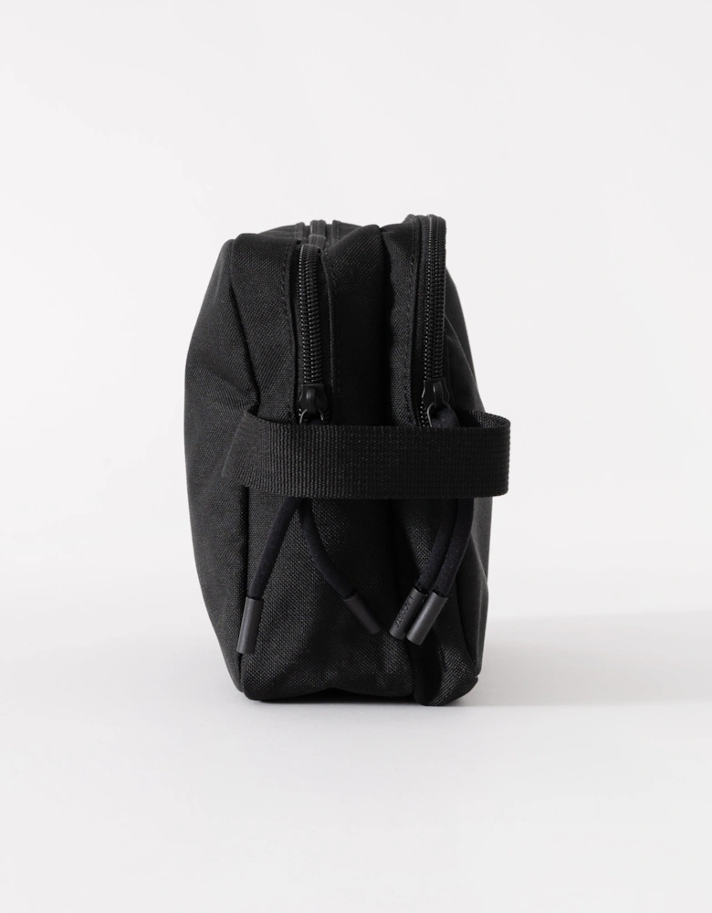 Double Zip Washbag  - Noir 000