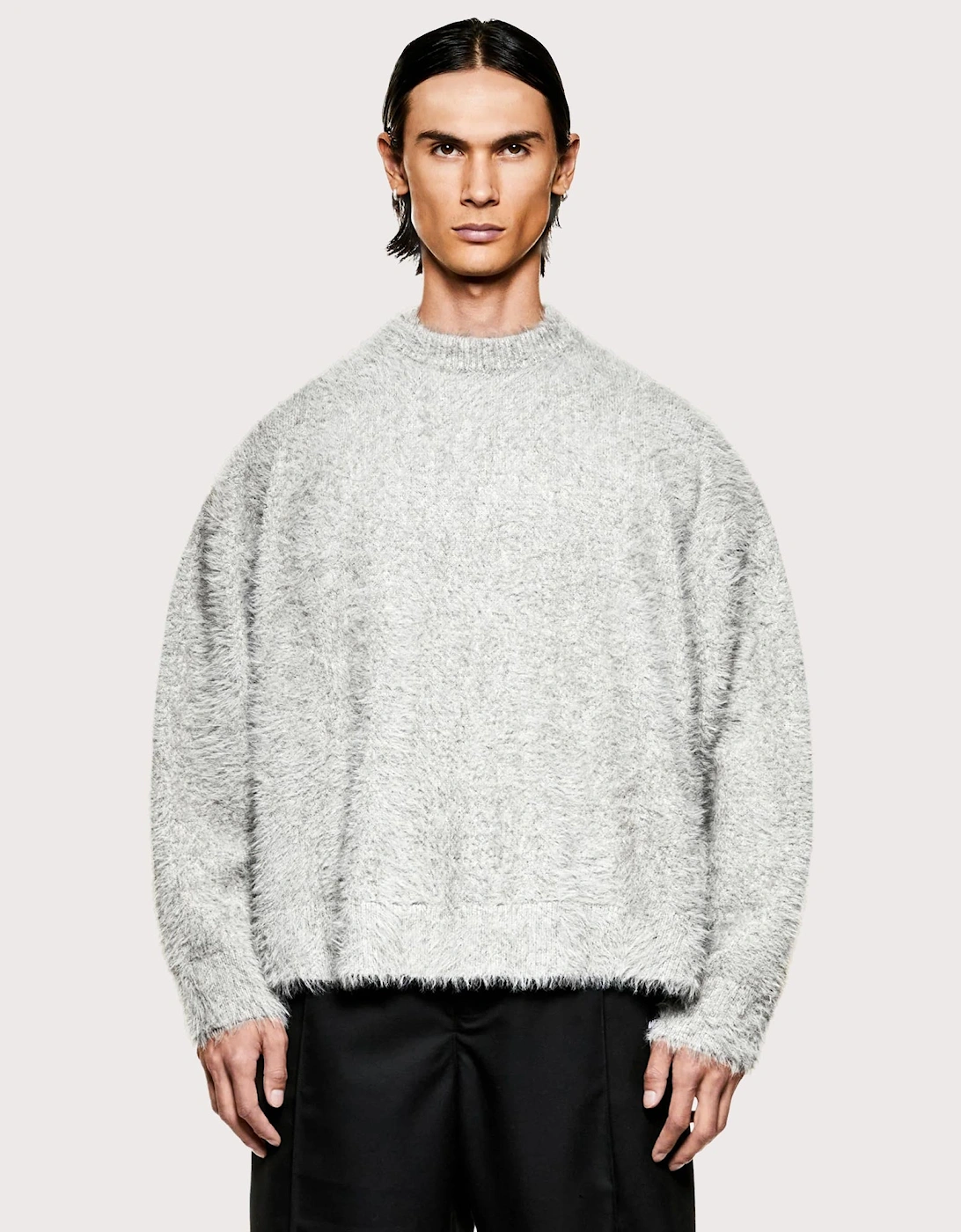 Faux Alpaca Knit Crewneck Jumper, 4 of 3