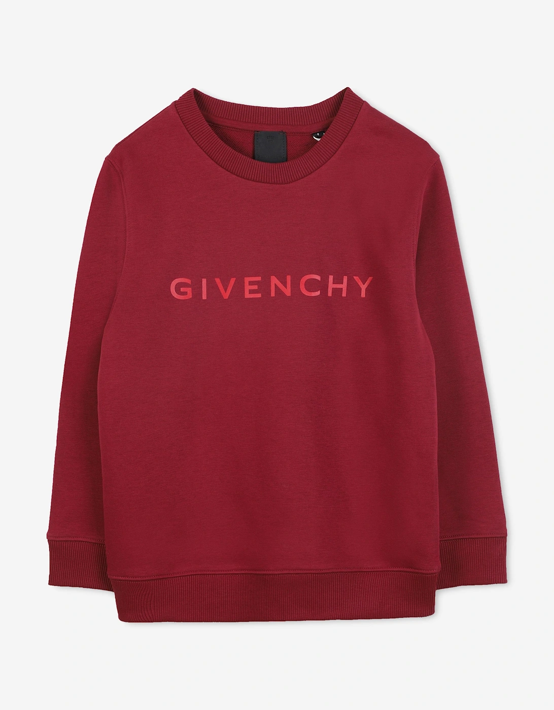 Kids Logo Print Sweatshirt in Red, 5 of 4