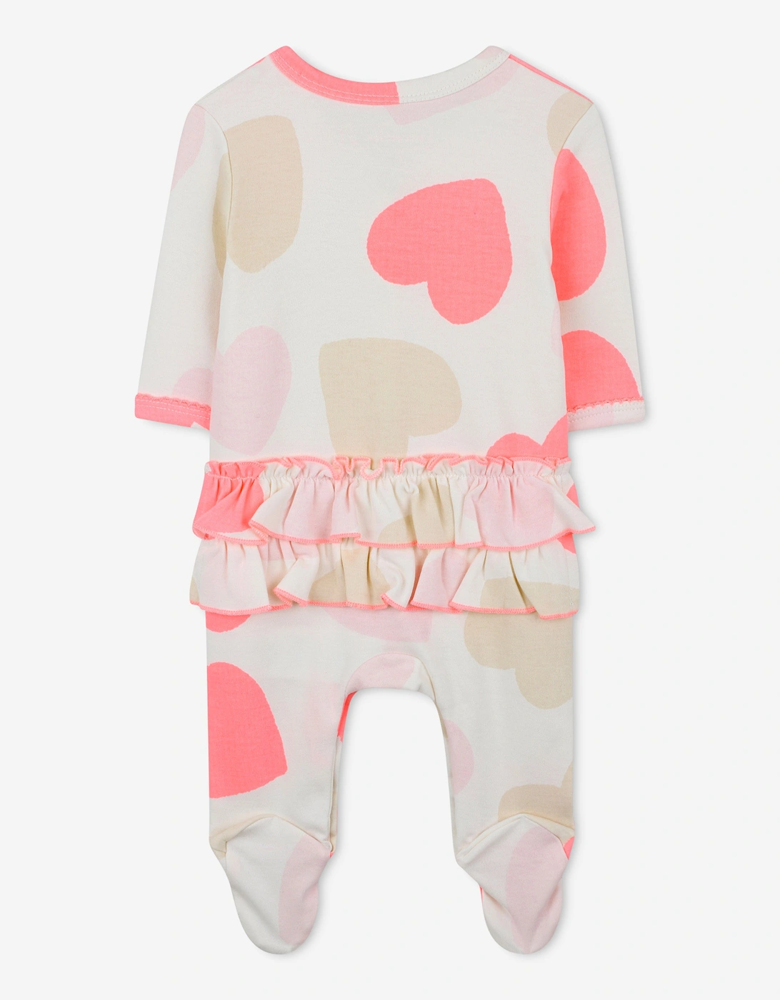 Billieblush Baby Girls Heart Babygrow Set in Ivory