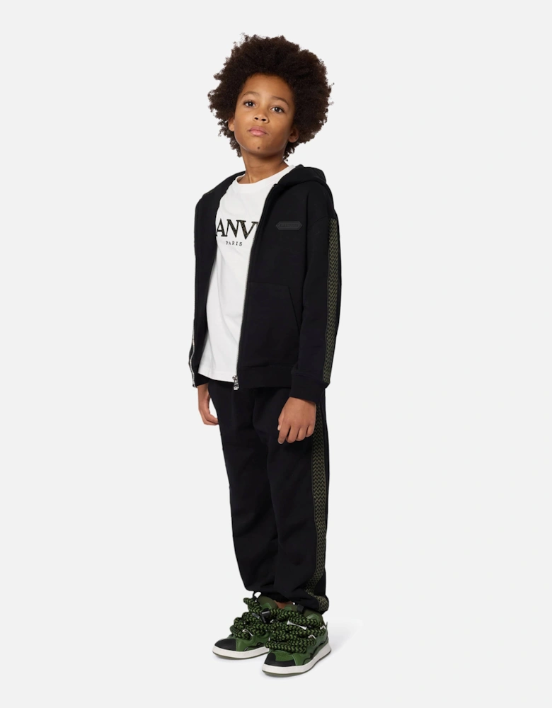 Boys Logo Joggers in Black