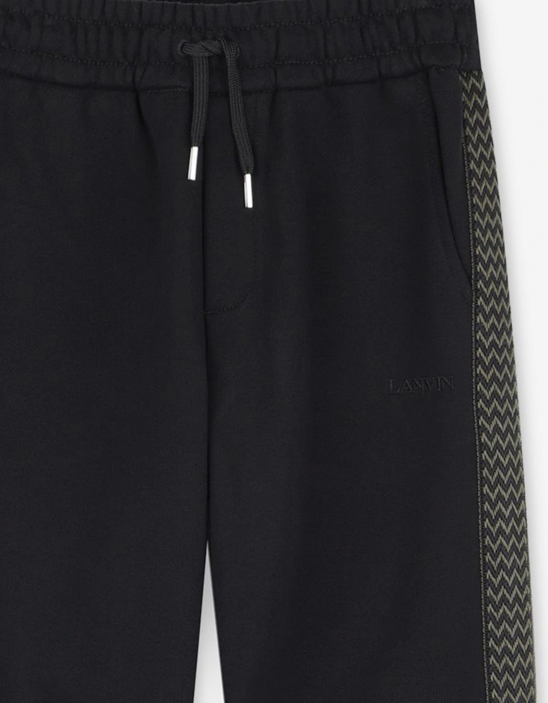 Boys Logo Joggers in Black