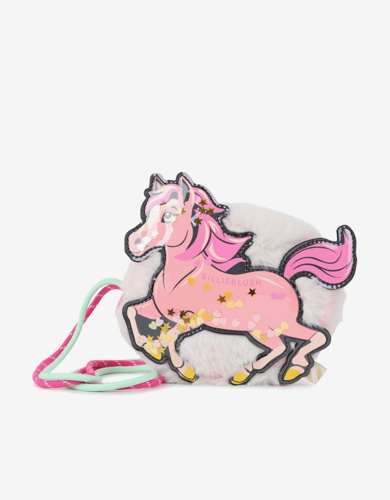 Billieblush Girls Horse Crossbody Bag in Multicolour (17cm)