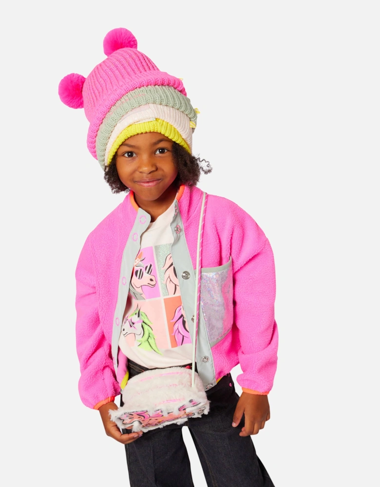 Billieblush Girls Horse Crossbody Bag in Multicolour (17cm)