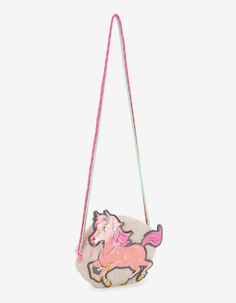 Billieblush Girls Horse Crossbody Bag in Multicolour (17cm)