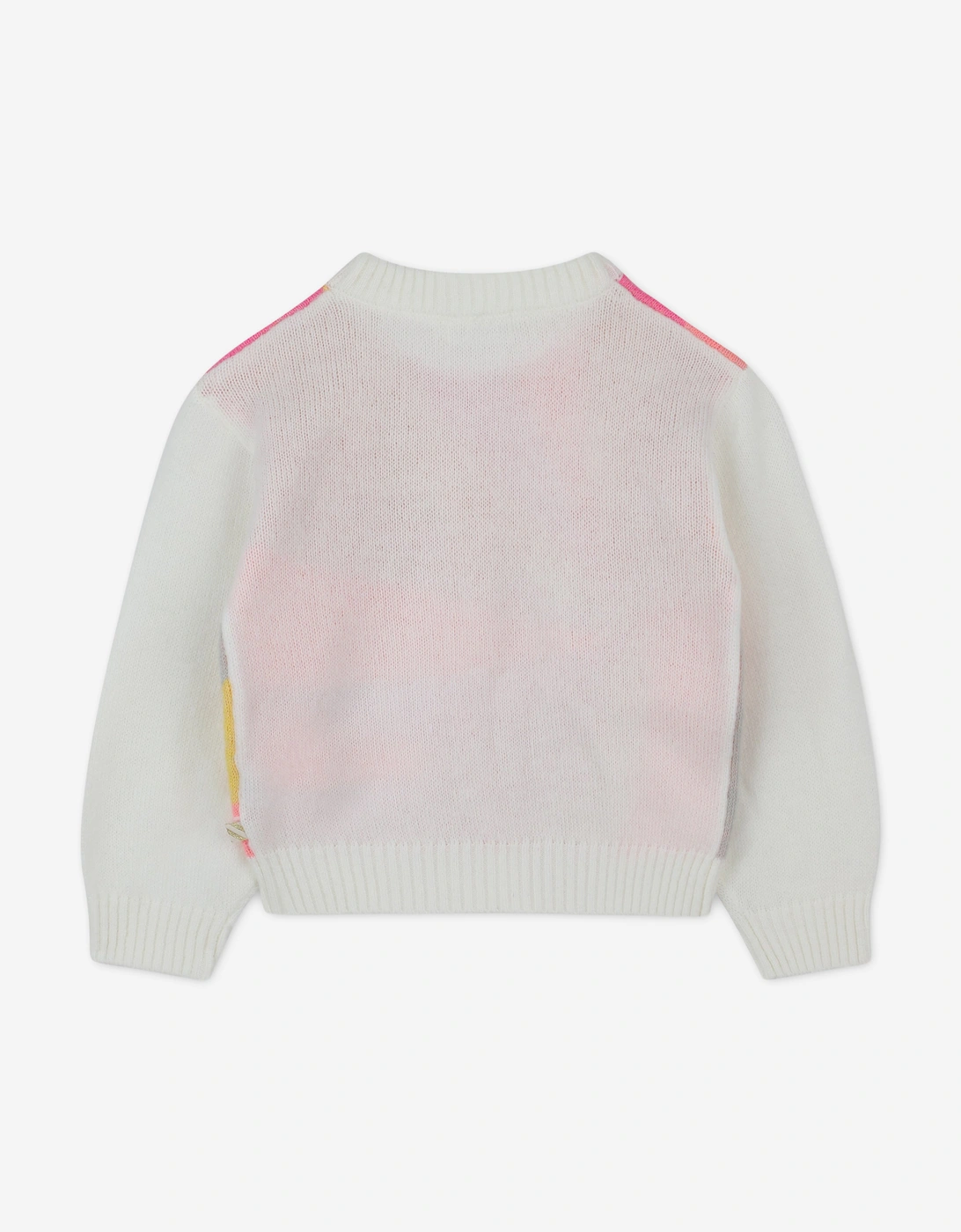 Billieblush Girls Sequin Heart Knitted Jumper in Multicolour