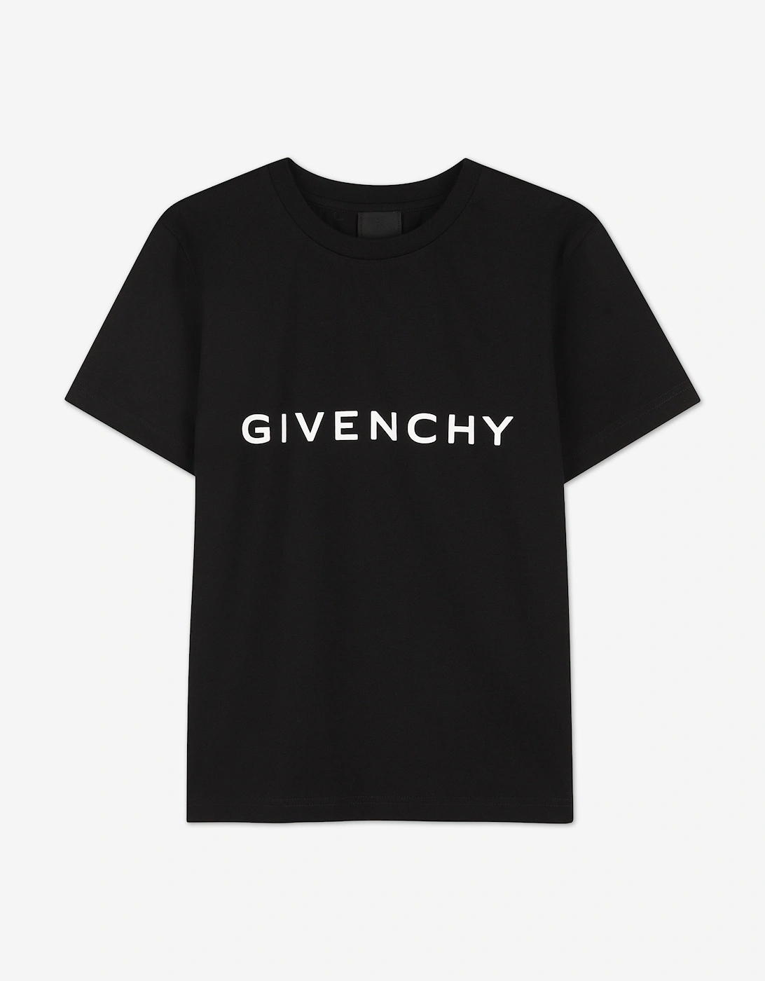 Kids Logo Print T-Shirt in Black, 5 of 4