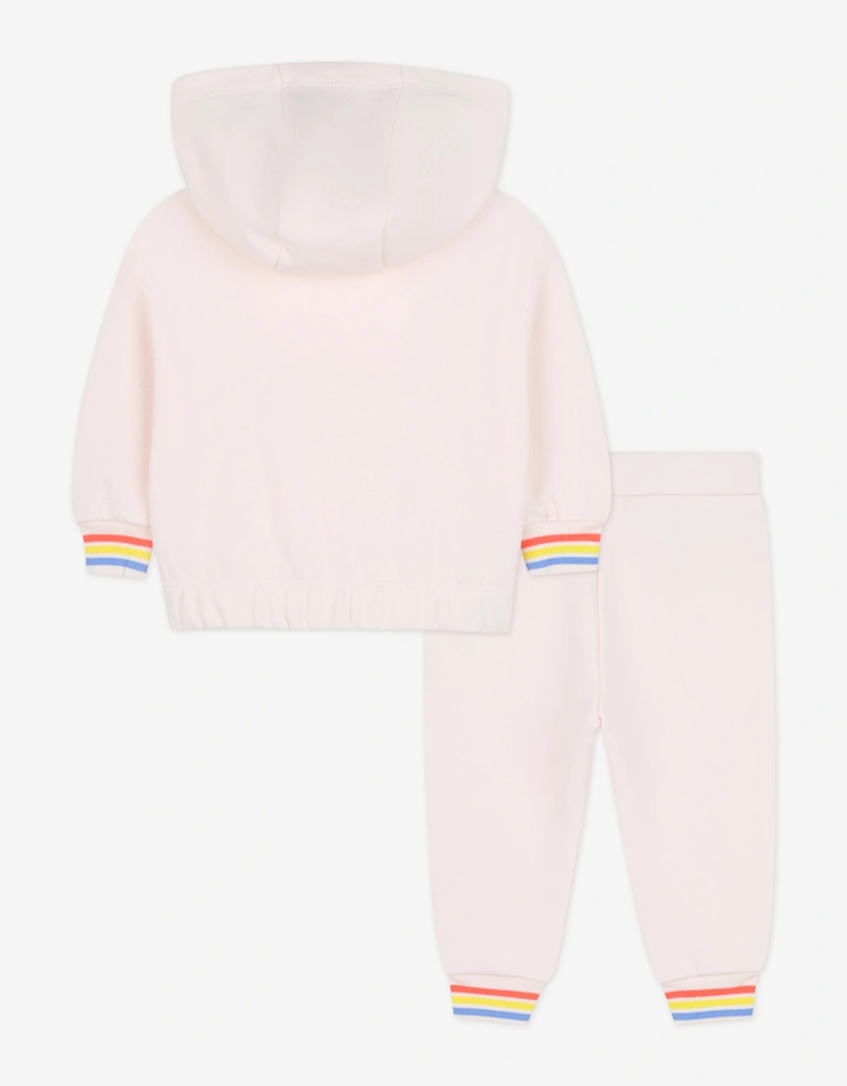Billieblush Baby Girls Heart Tracksuit in Pink
