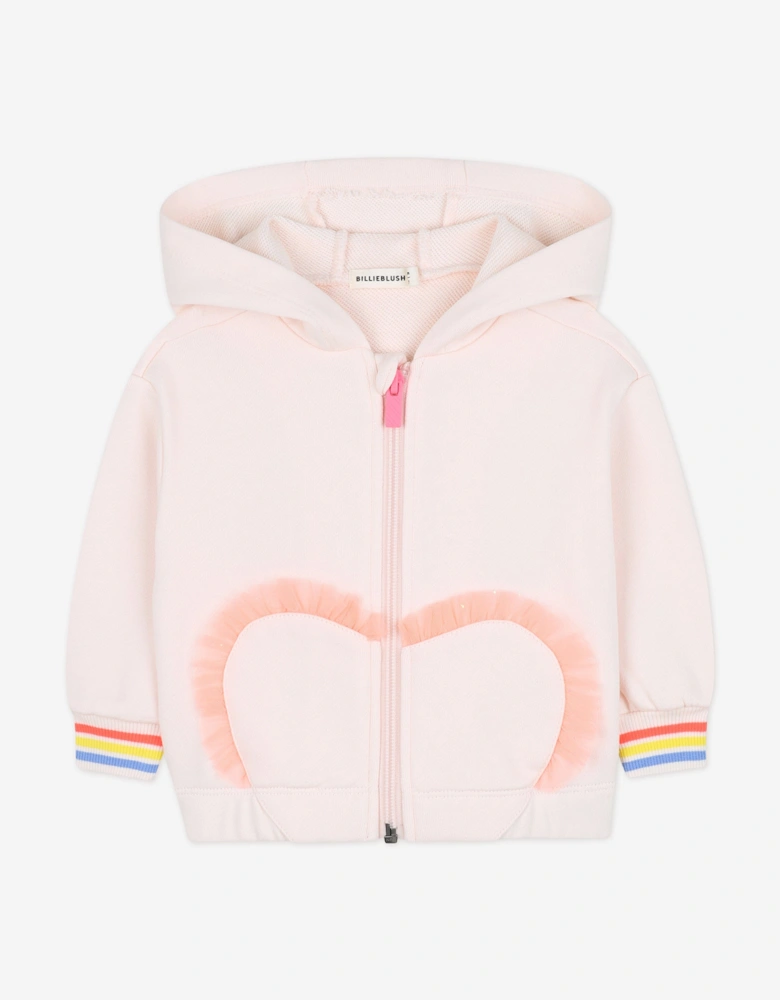 Billieblush Baby Girls Heart Tracksuit in Pink