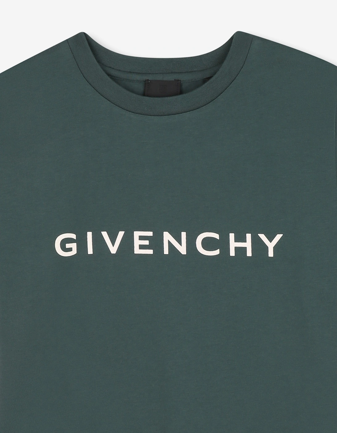 Kids Logo Print T-Shirt in Green