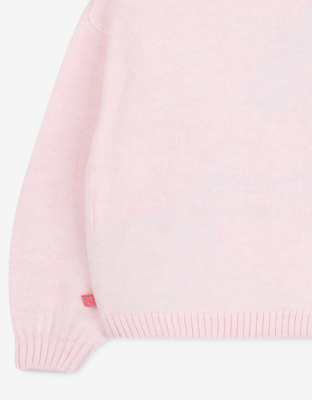 Billieblush Girls Shiny Dream Knitted Jumper in Pink