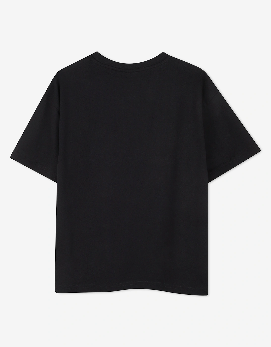 Hugo Boys Logo Print T-Shirt in Black