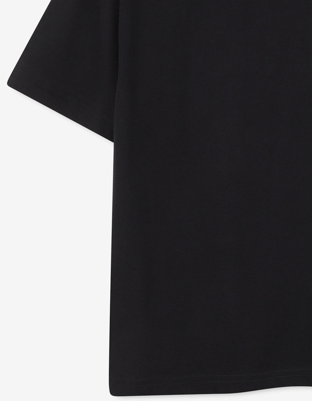 Hugo Boys Logo Print T-Shirt in Black