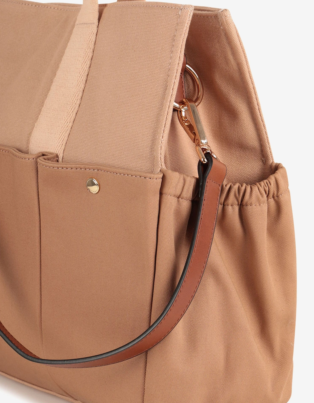 Baby Girls Logo Changing Bag in Beige (41cm)