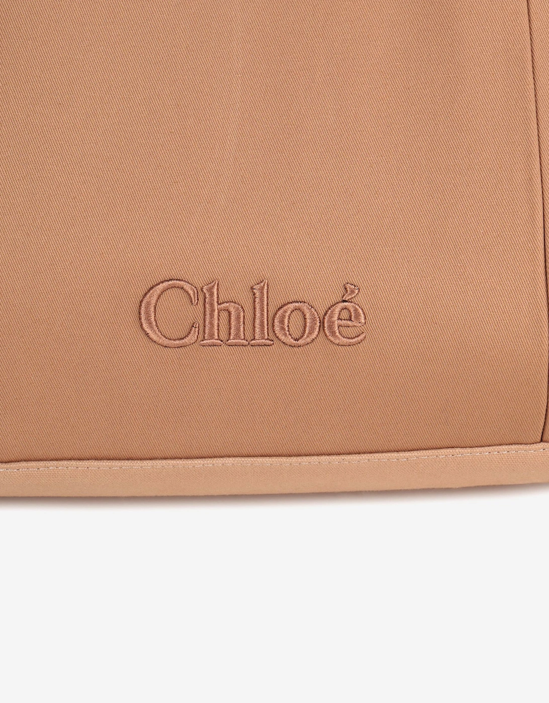 Baby Girls Logo Changing Bag in Beige (41cm)