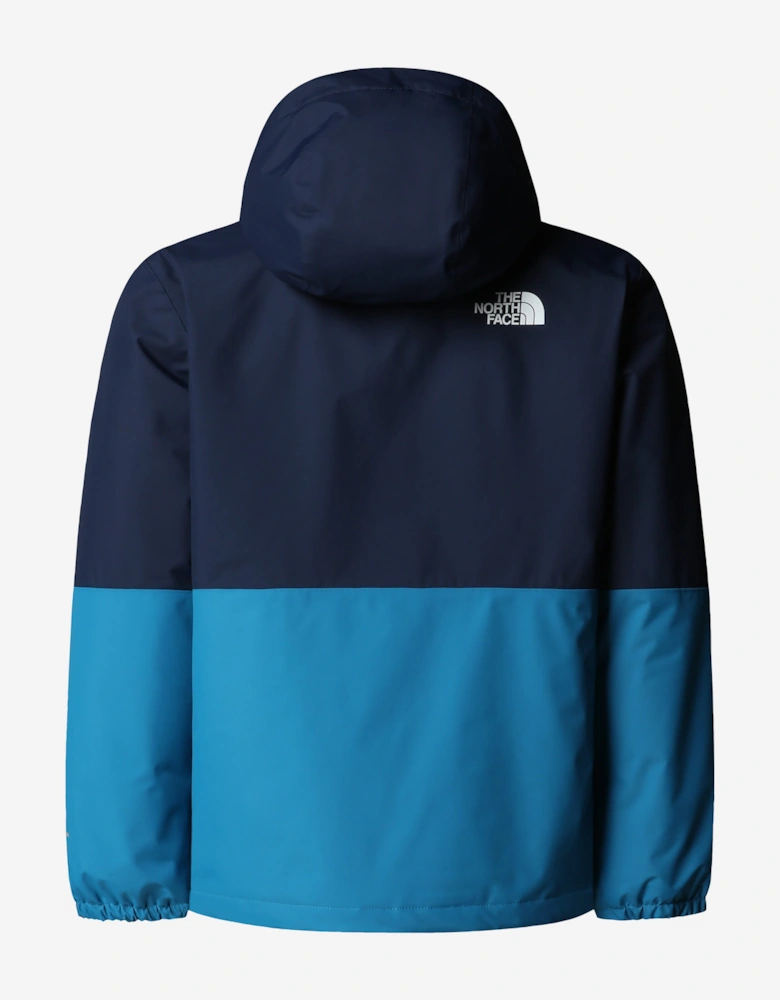 Boys Warm Antora Rain Jacket in Navy