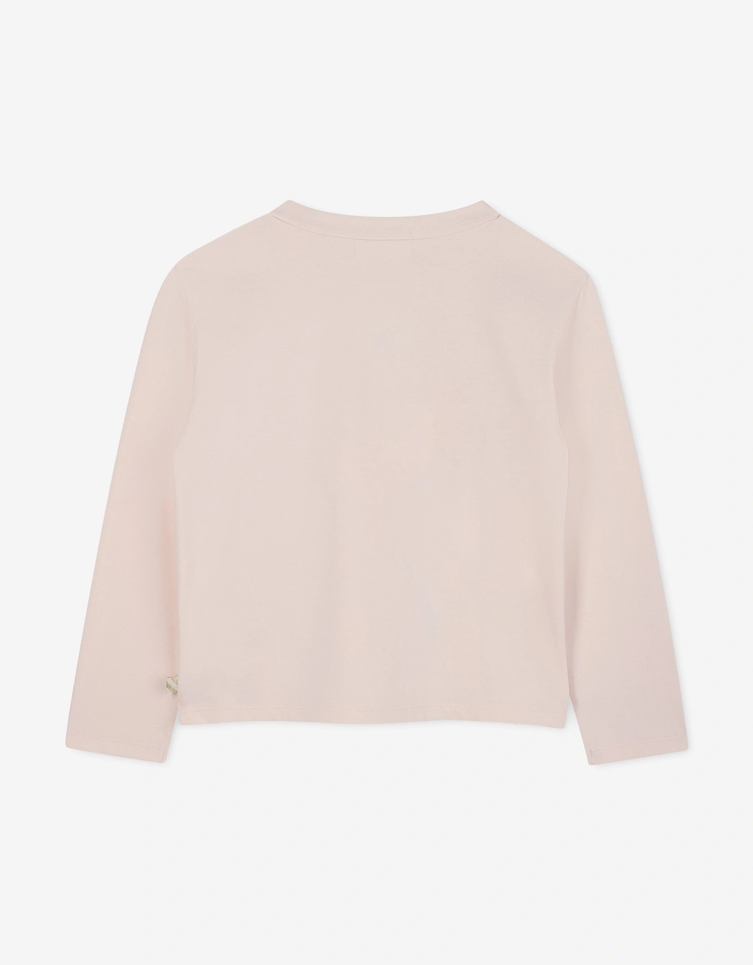 Billieblush Girls All Lights On Me Long Sleeve T-Shirt in Pink