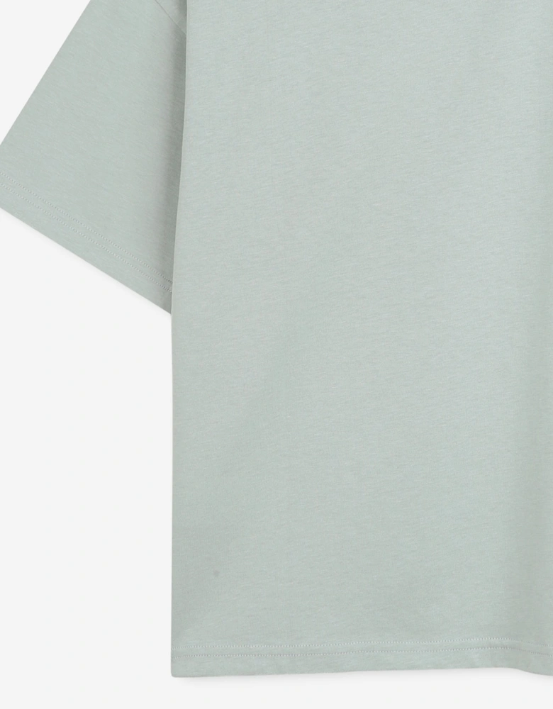 Hugo Boys Logo Print T-Shirt in Blue