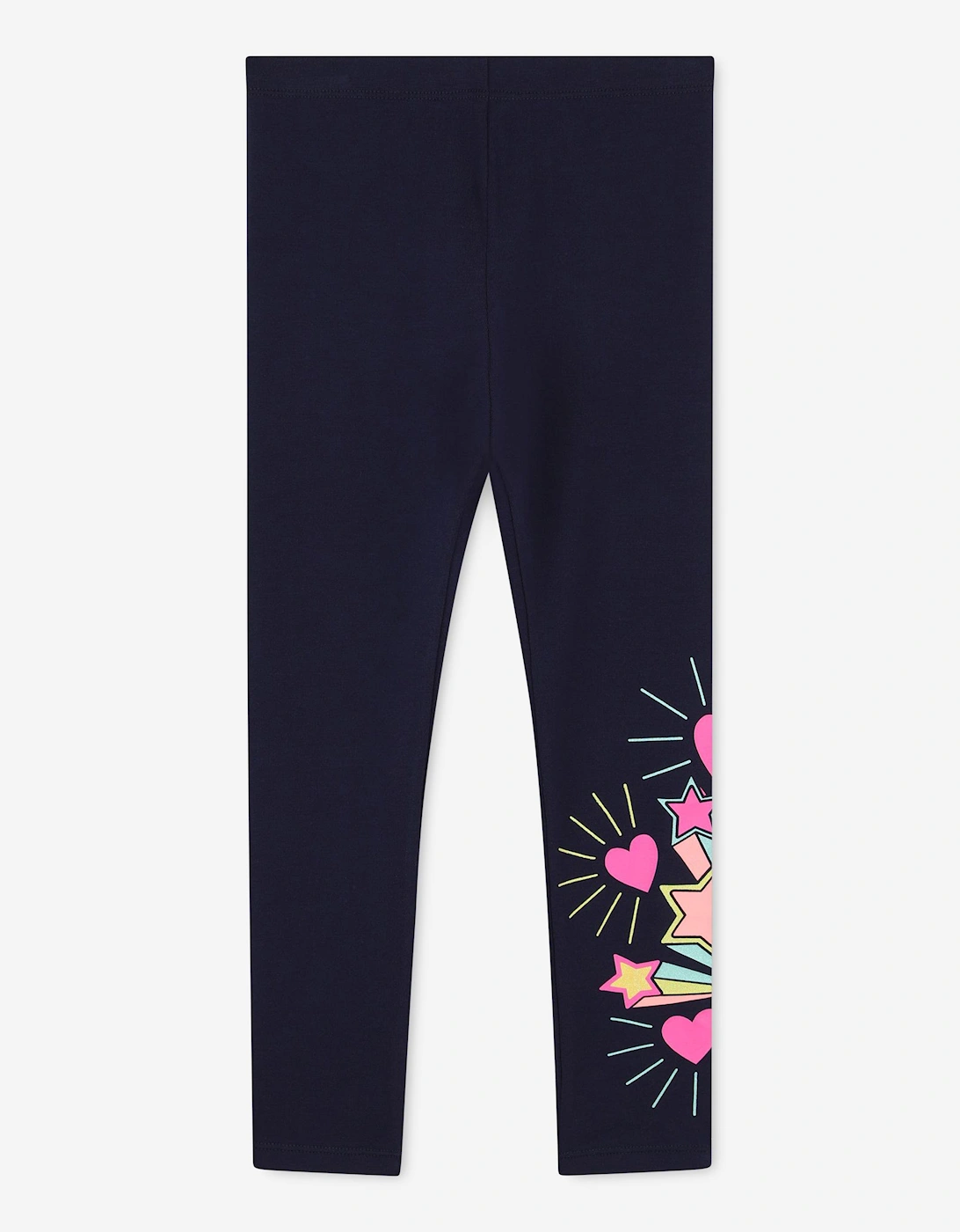 Billieblush Girls Illustrated Leggings in Navy - Blue - Size: 5 years