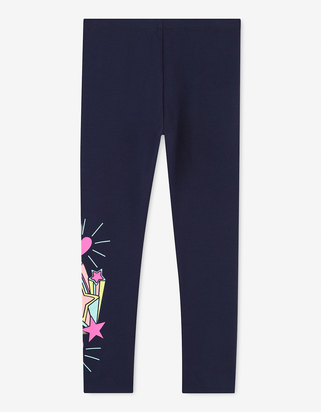 Billieblush Girls Illustrated Leggings in Navy