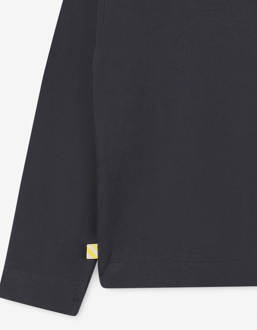 Billieblush Girls Long Sleeve Land Of Love T-Shirt in Grey